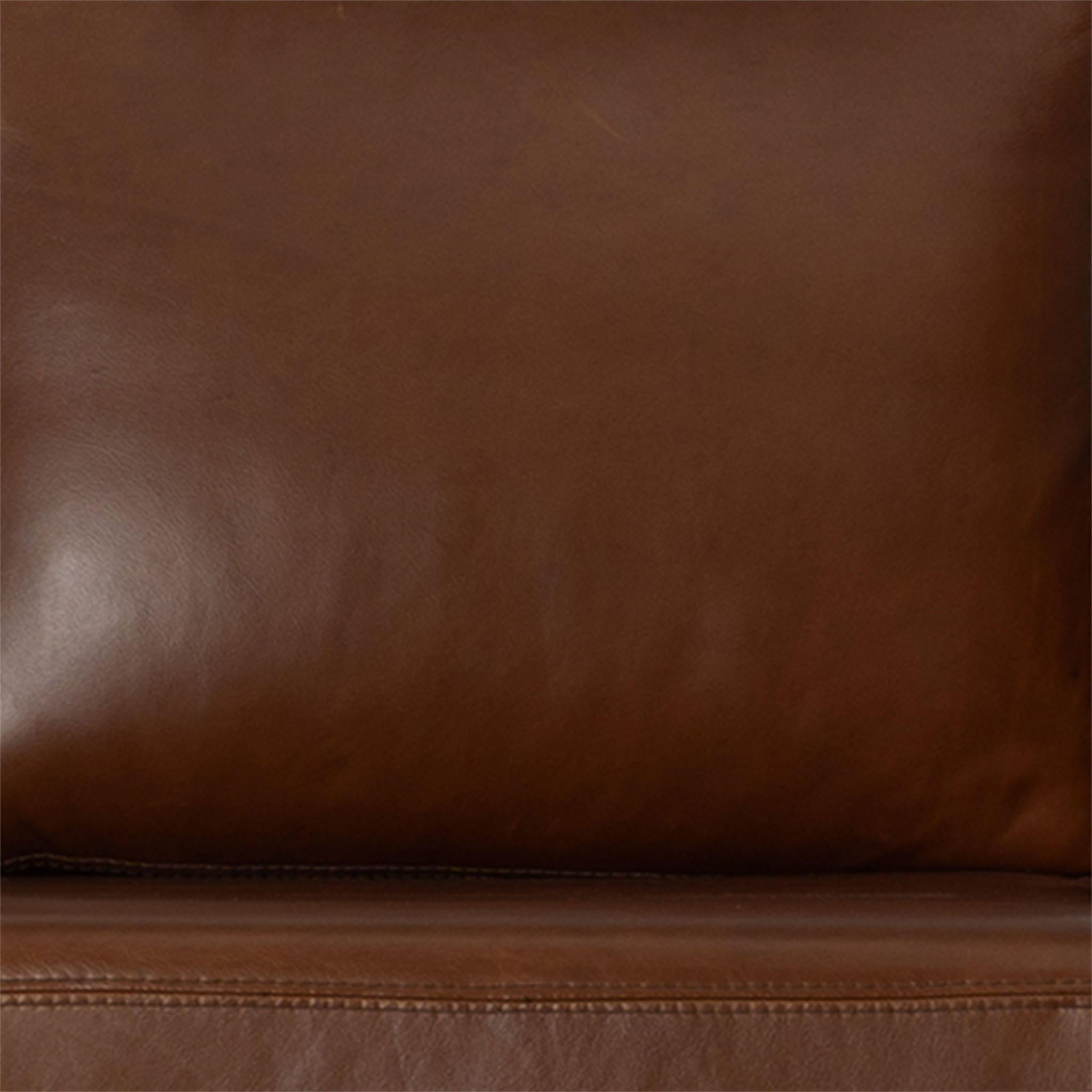 Close-up of brown leather surface