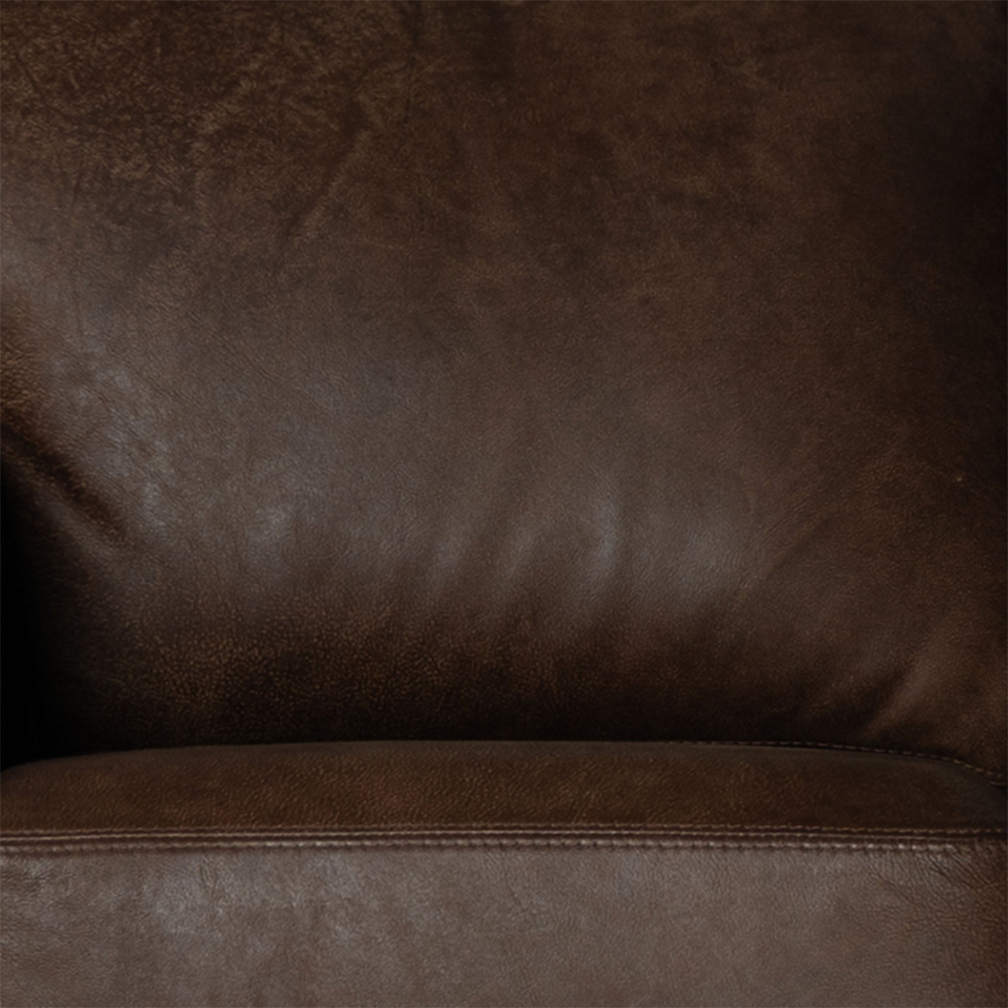 Close-up of brown leather texture