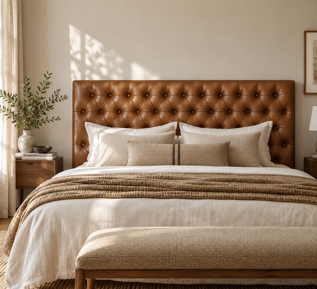 Deep Buttoned Headboard