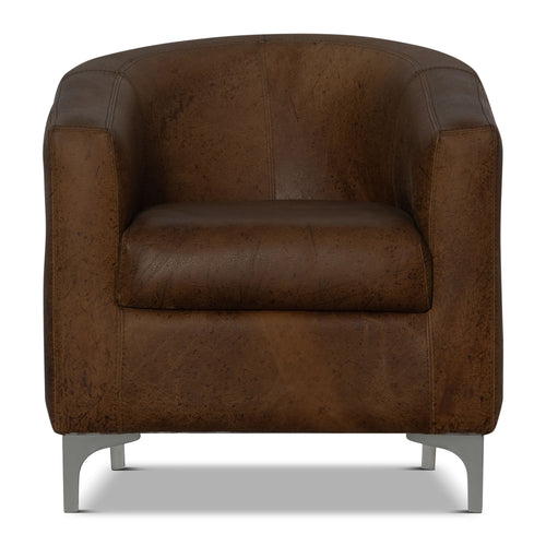 Leather Tub Chair
