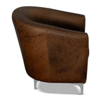 Leather Tub Chair